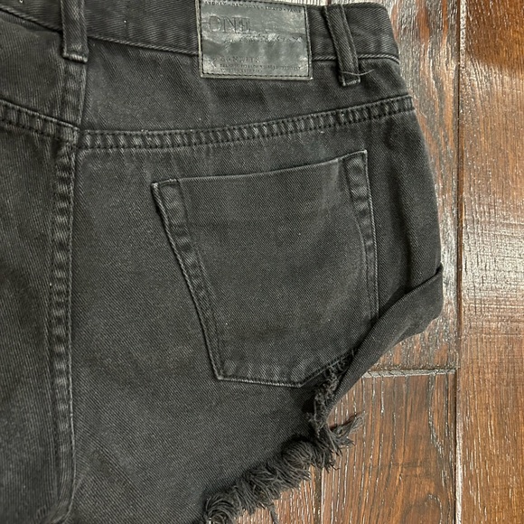 One Teaspoon Denim Shorts Size 29 - Picture 4 of 9